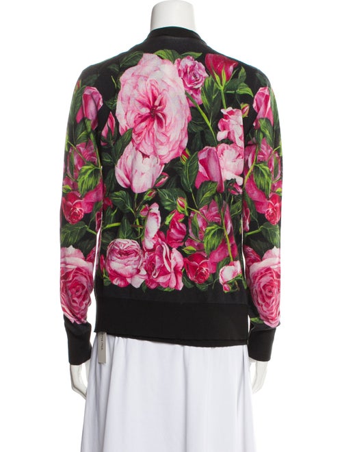 Dolce & Gabbana Cashmere Floral Print Set