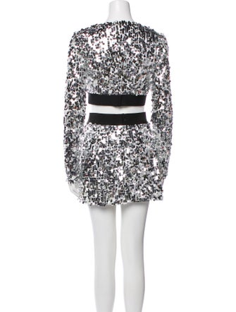 Dolce & Gabbana Nylon Graphic Print Skirt Set