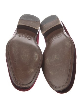 D&G Satin Loafers