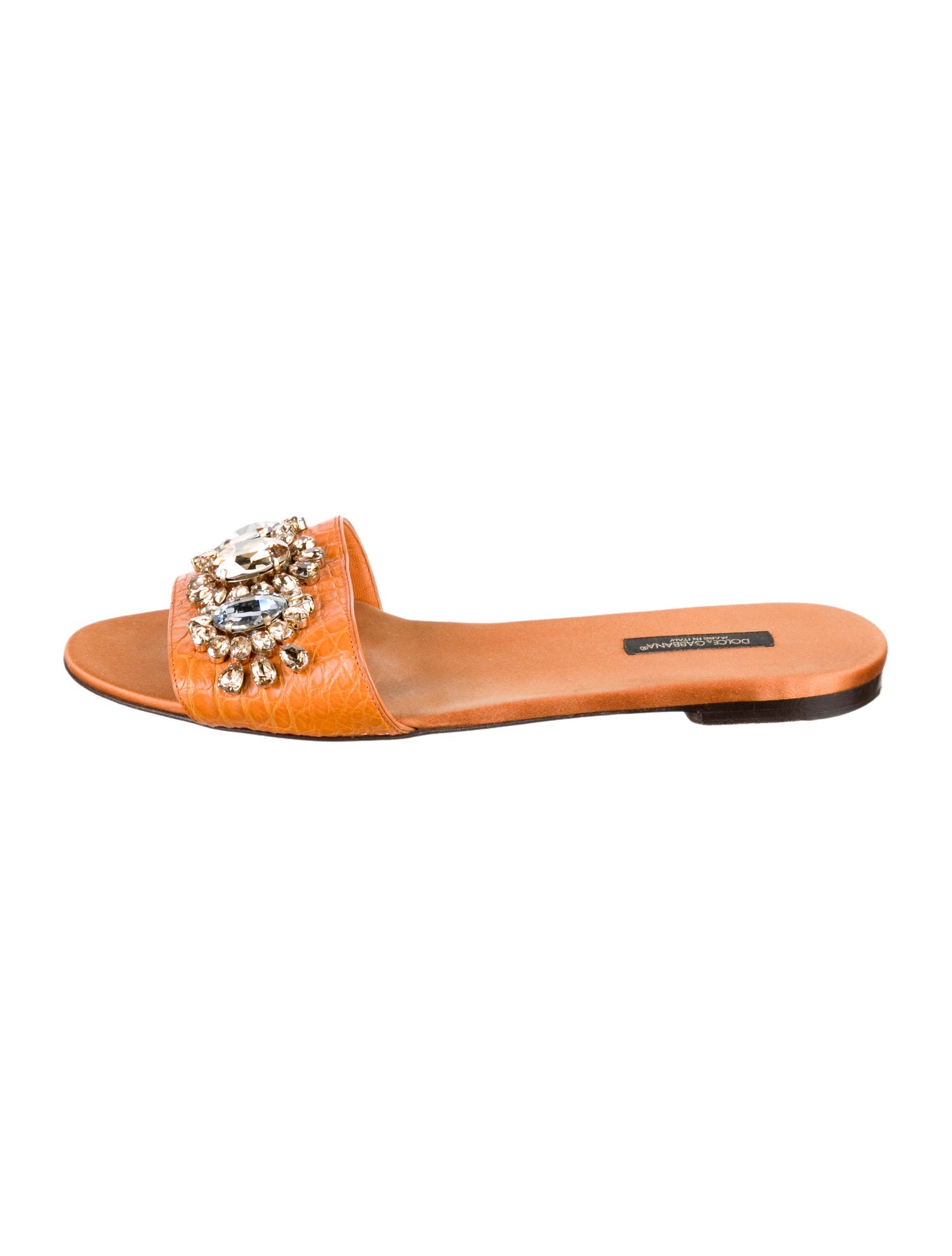 Dolce & Gabbana Leather Slides