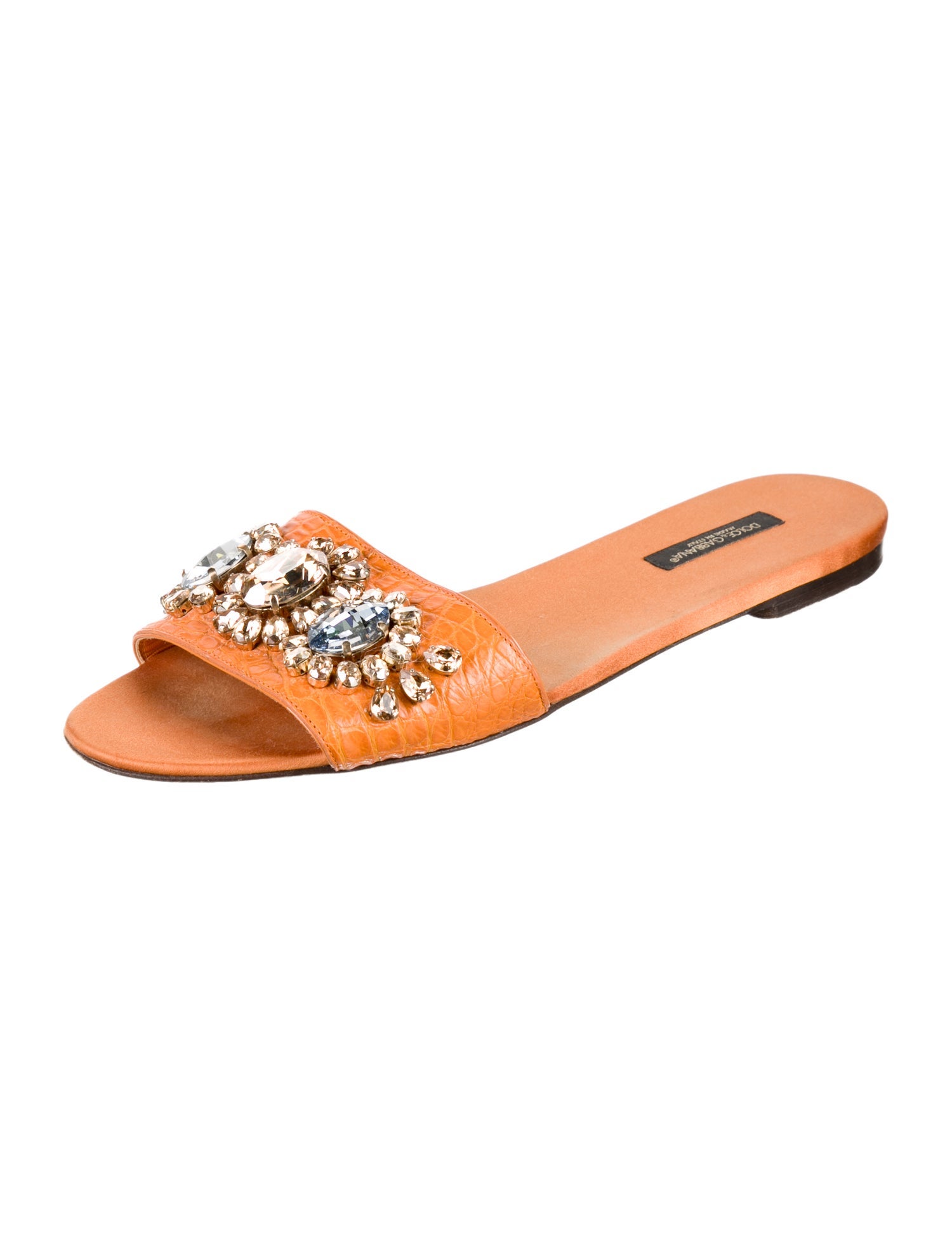 Dolce & Gabbana Leather Slides