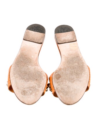 Dolce & Gabbana Leather Slides