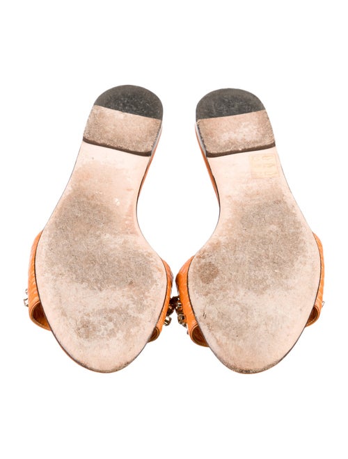 Dolce & Gabbana Leather Slides