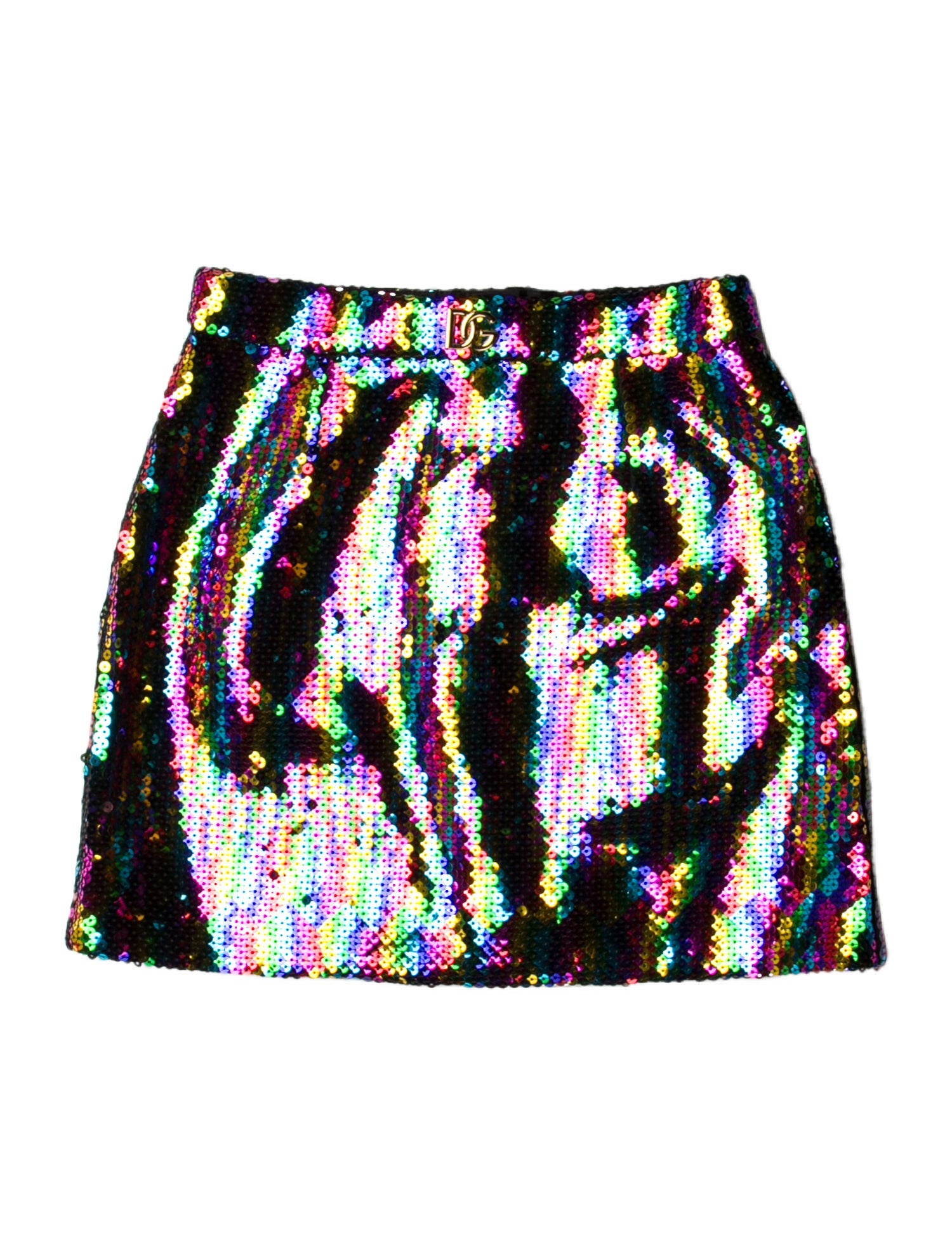 Dolce & Gabbana Patterned Mini Skirt