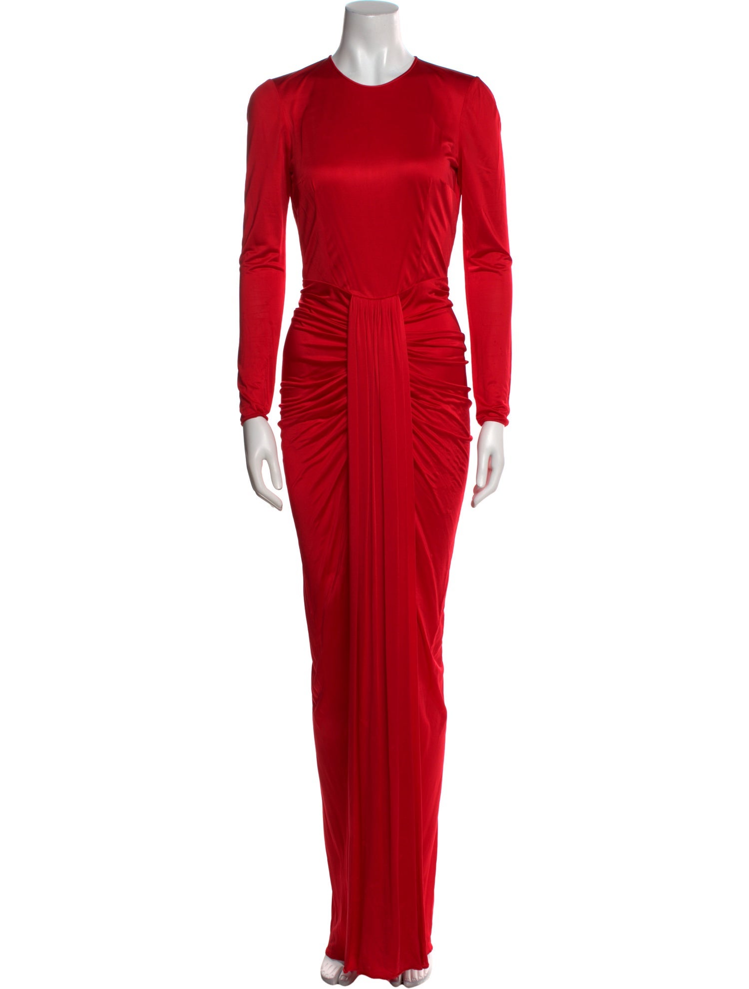 Dolce & Gabbana Crew Neck Long Dress