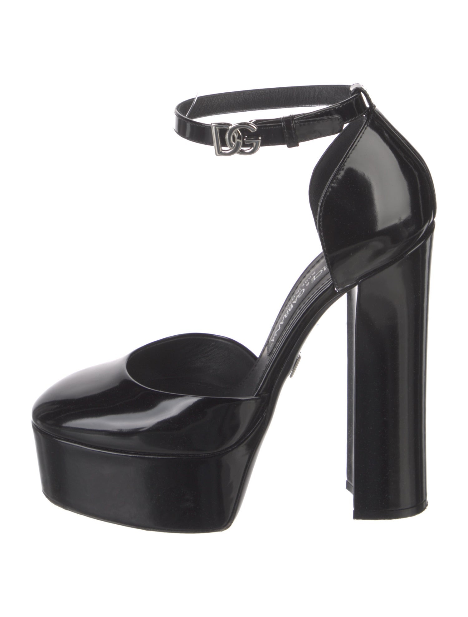 Dolce & Gabbana Patent Leather D'Orsay Pumps
