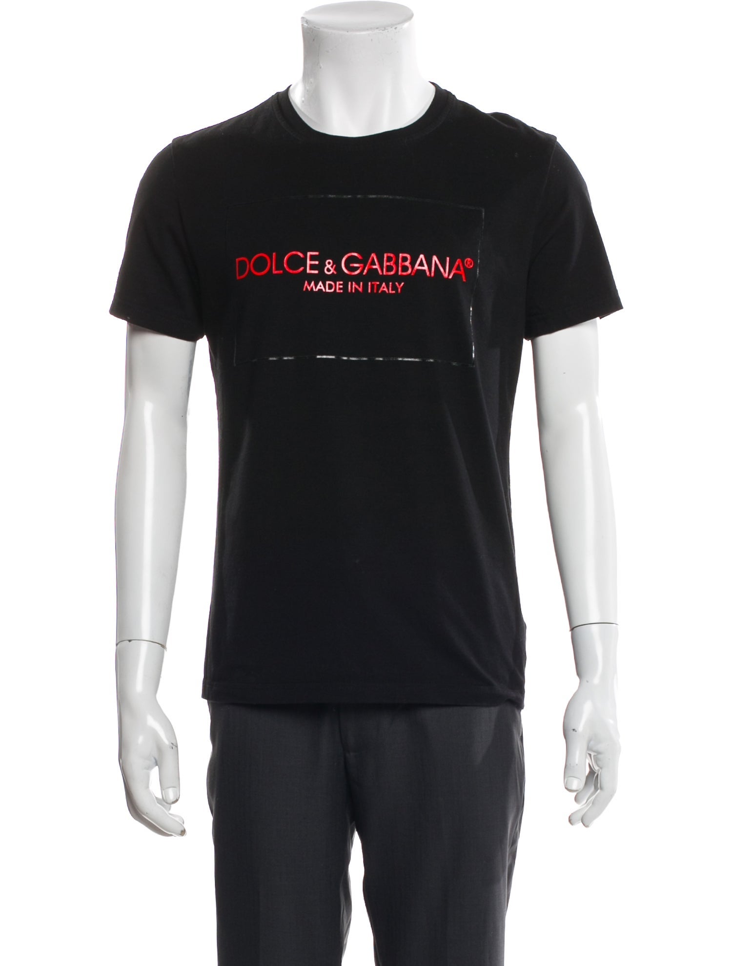 Dolce & Gabbana Graphic Print Crew Neck T-Shirt
