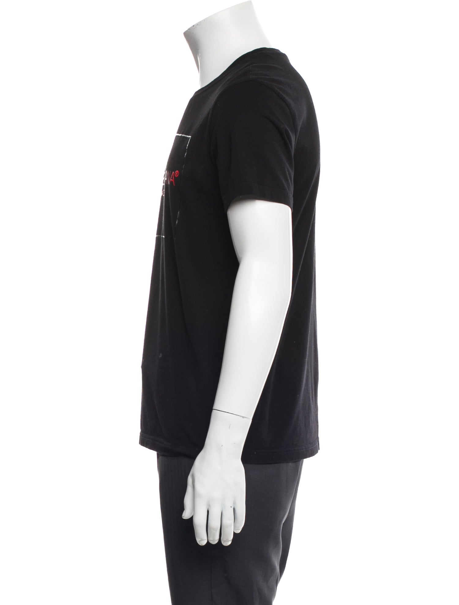 Dolce & Gabbana Graphic Print Crew Neck T-Shirt