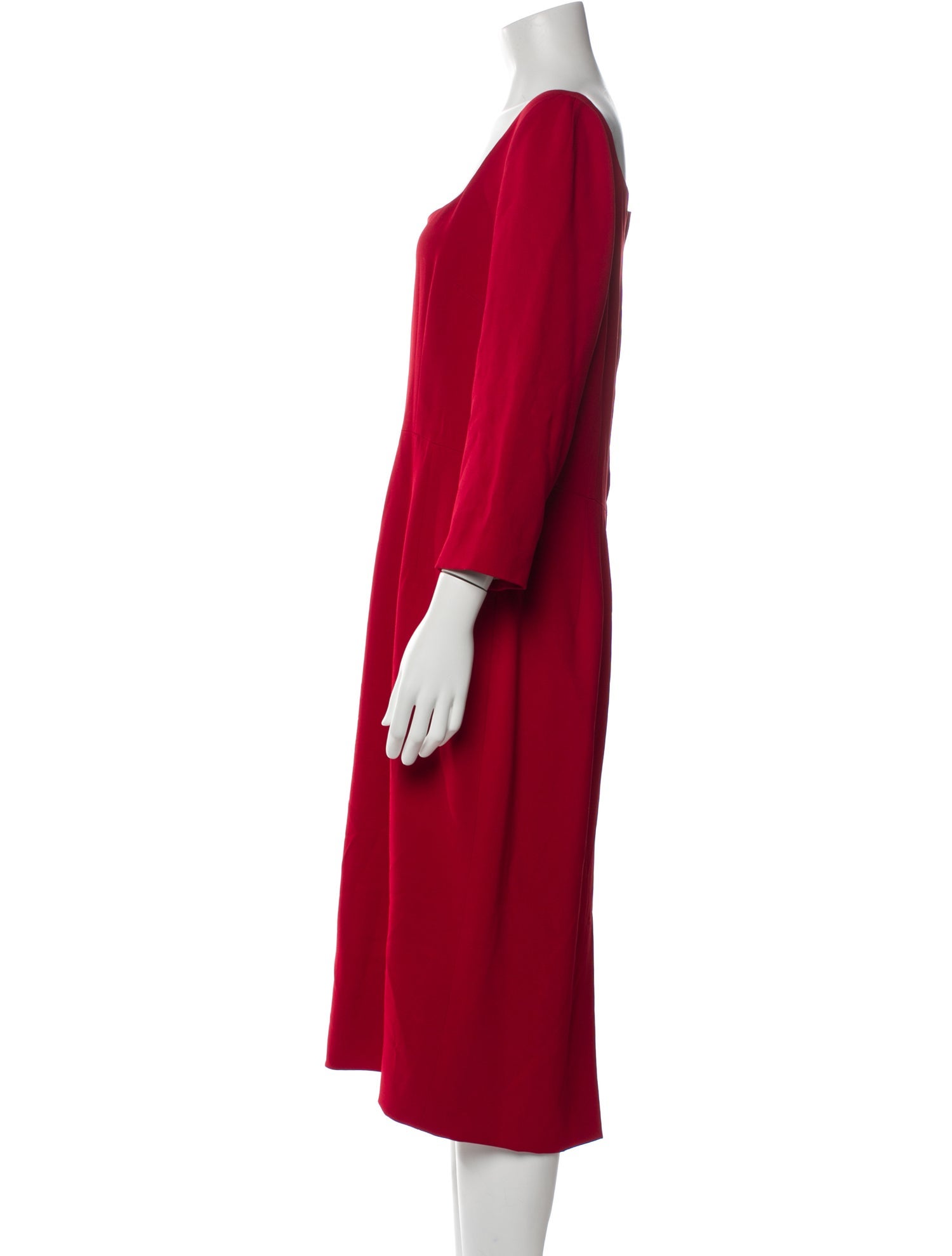 Dolce & Gabbana Square Neckline Midi Length Dress