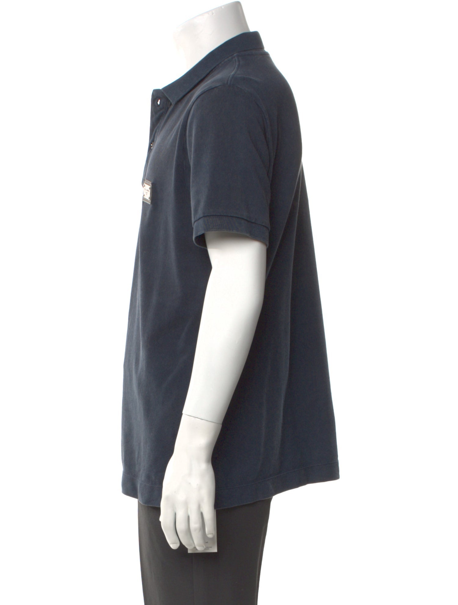 Dolce & Gabbana Collar Short Sleeve Polo Shirt