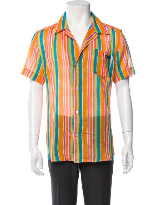 D&G Striped Short Sleeve Shirt