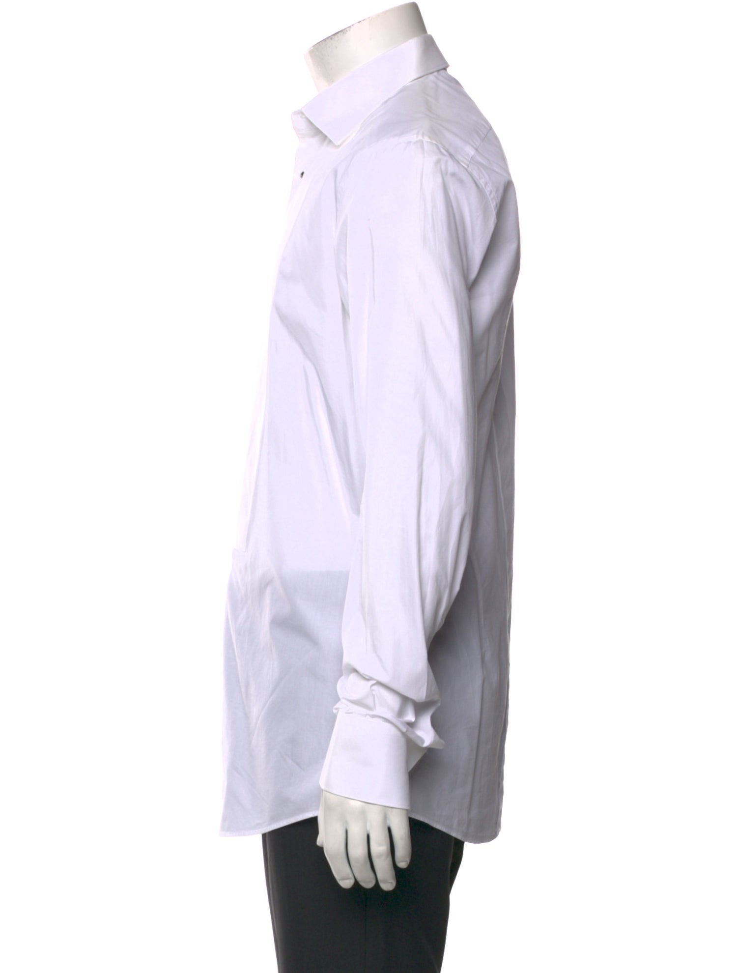 Dolce & Gabbana Long Sleeve Tuxedo Shirt