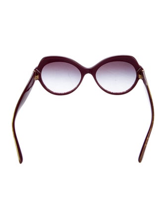 Dolce & Gabbana Oversize Gradient Sunglasses