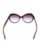 Dolce & Gabbana Oversize Gradient Sunglasses