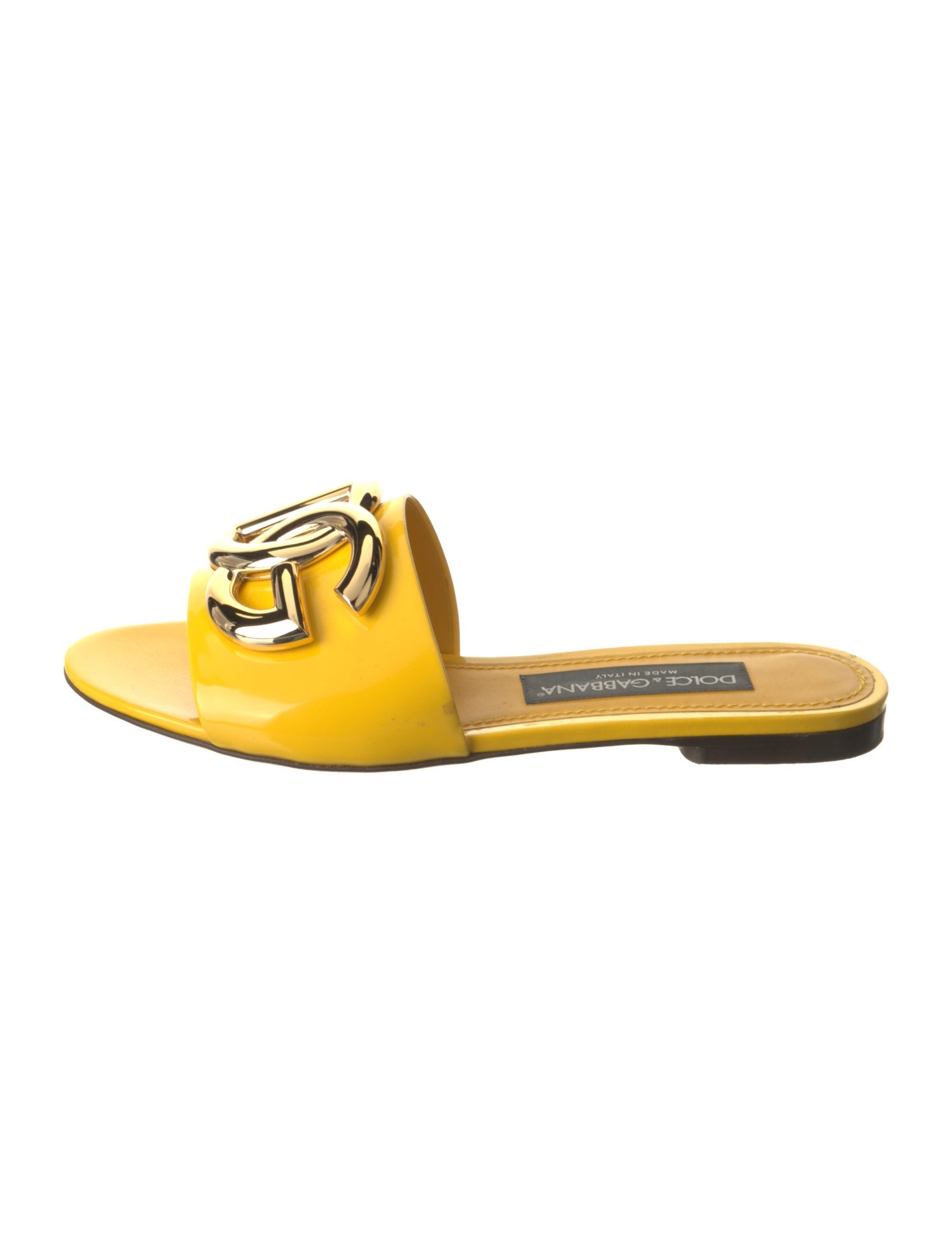 Dolce & Gabbana Leather Slides