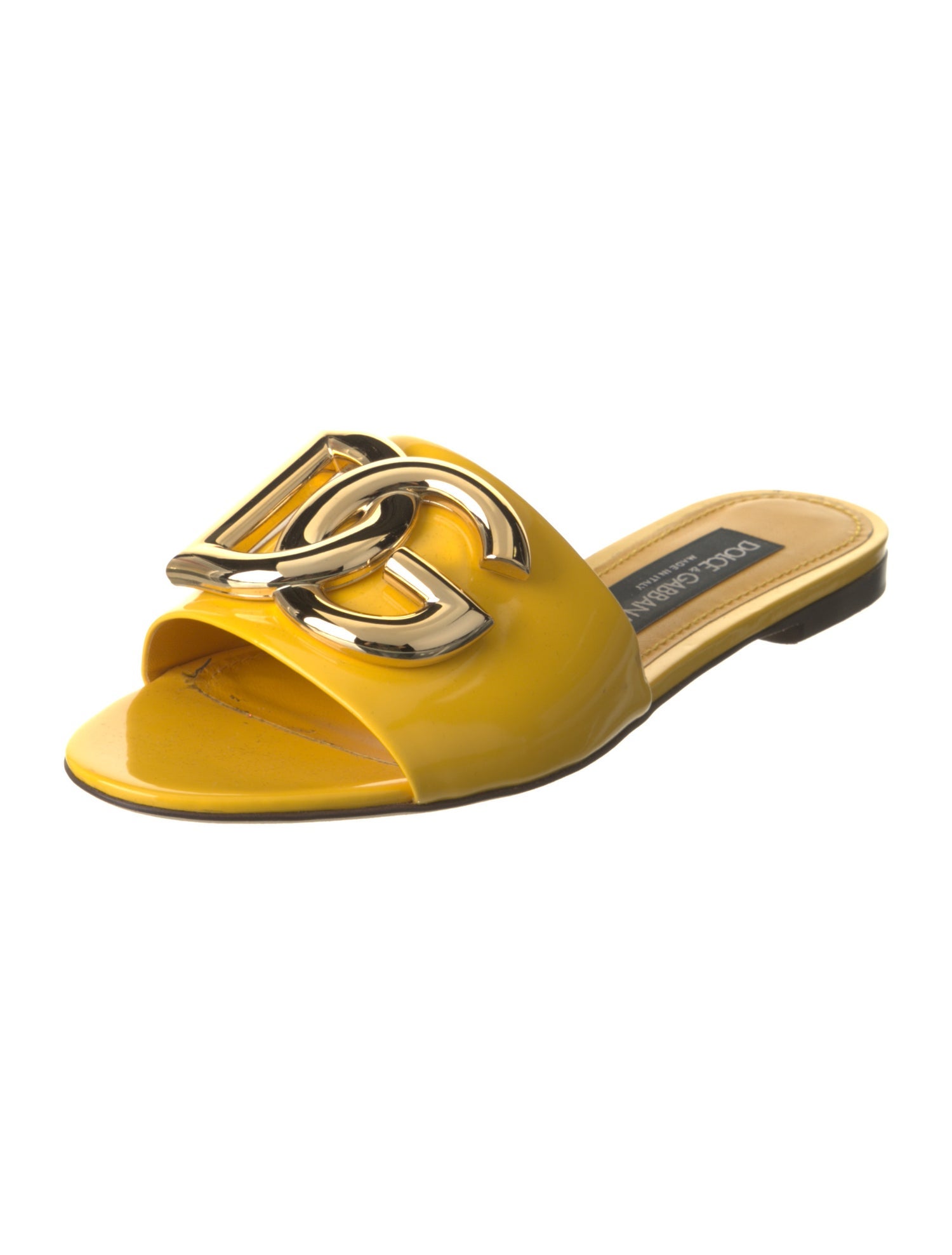 Dolce & Gabbana Leather Slides