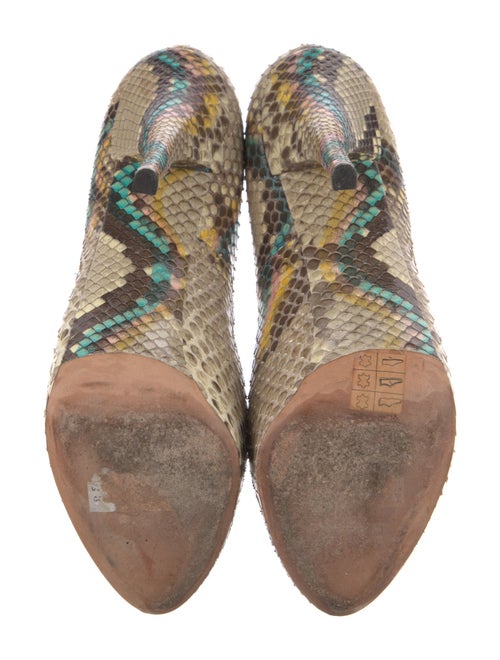 Dolce & Gabbana Snakeskin Animal Print Pumps