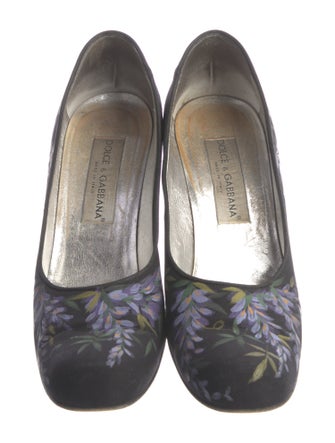 Dolce & Gabbana Floral Print Pumps