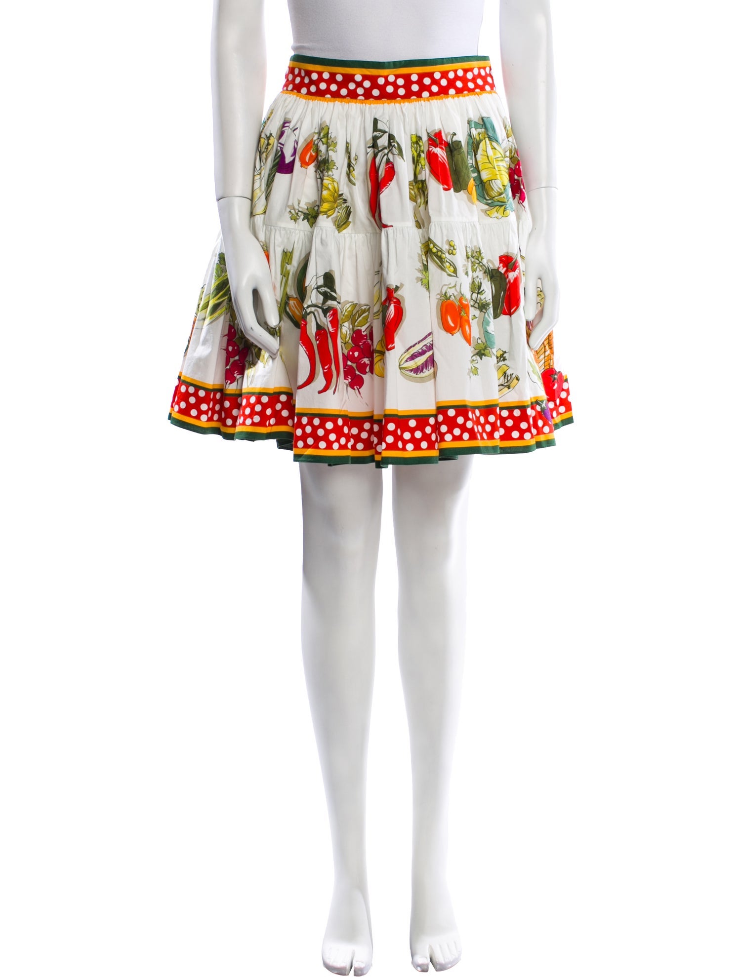Dolce & Gabbana Printed Mini Skirt