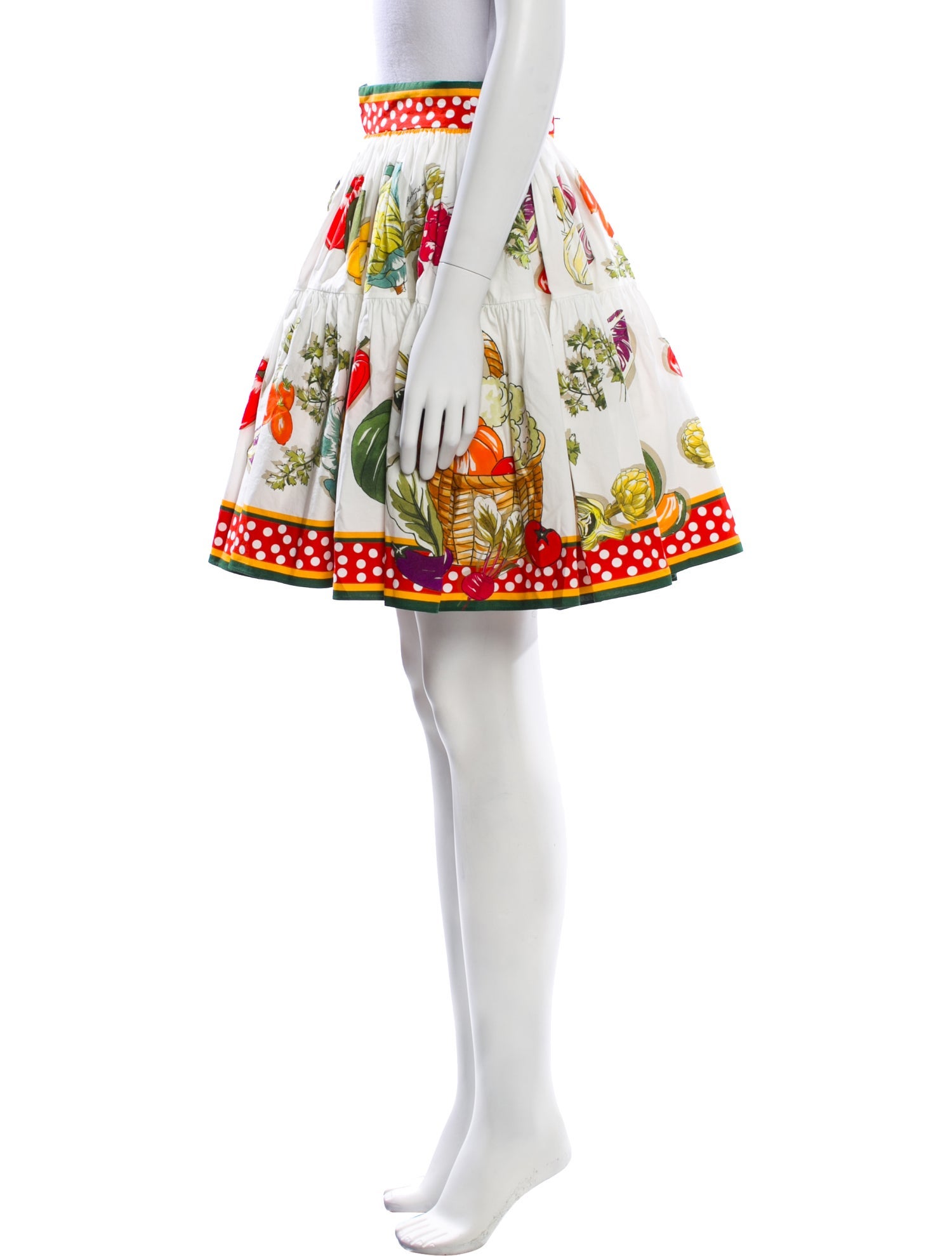 Dolce & Gabbana Printed Mini Skirt