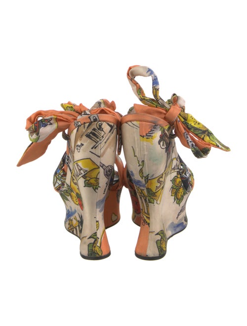 Dolce & Gabbana Nylon Printed Sandals