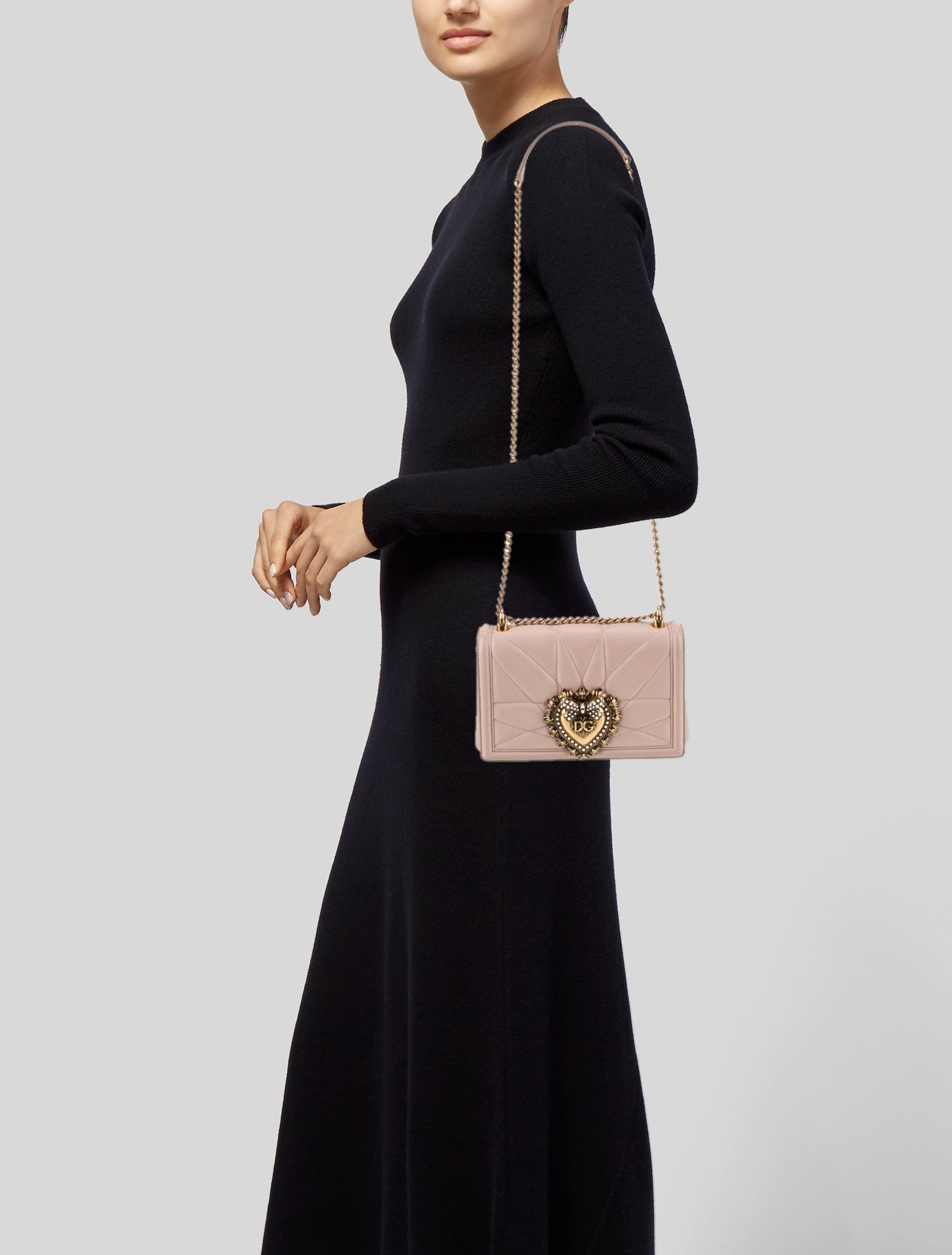 Dolce & Gabbana Leather Evening Bag