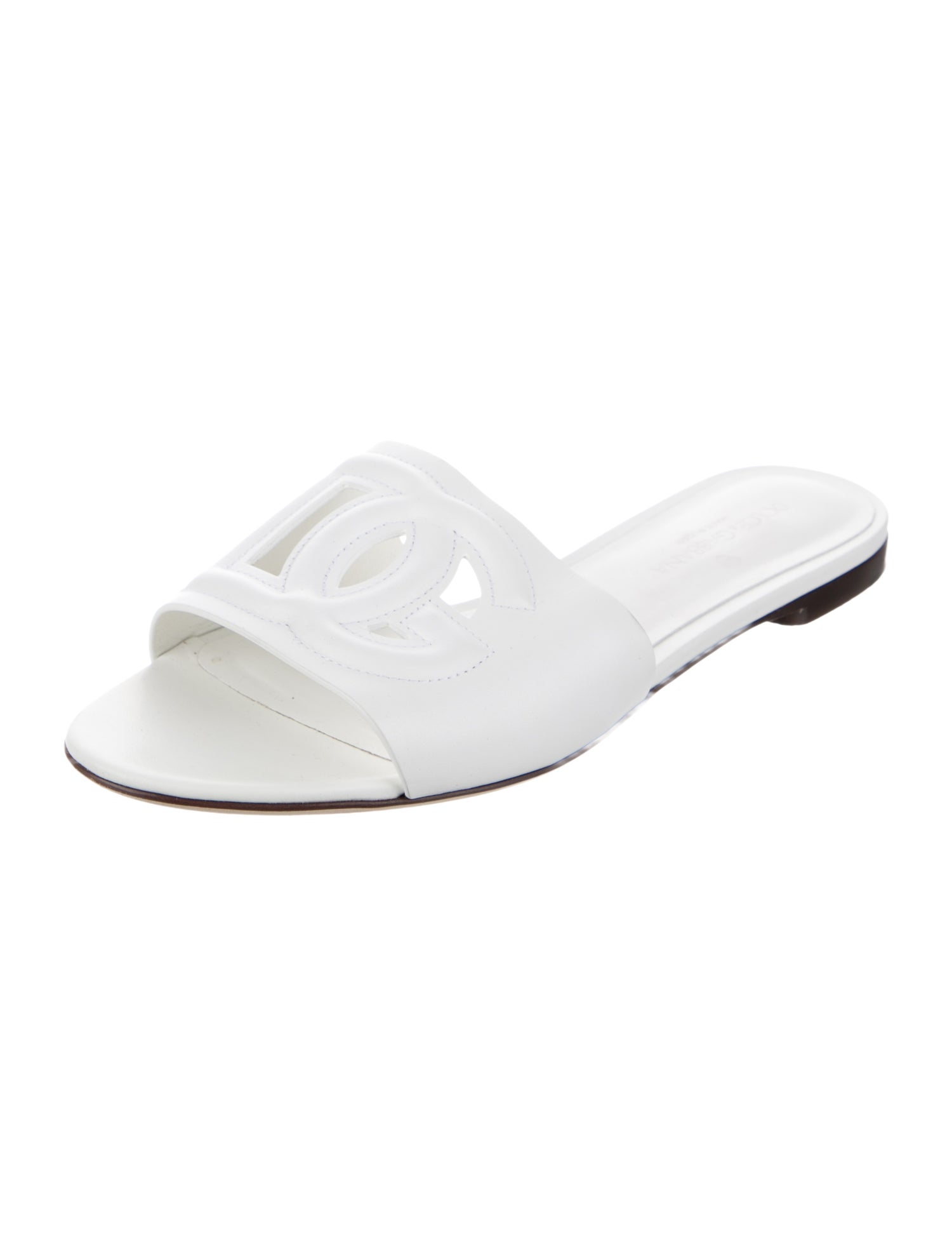 Dolce & Gabbana Leather Slides