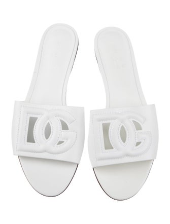 Dolce & Gabbana Leather Slides