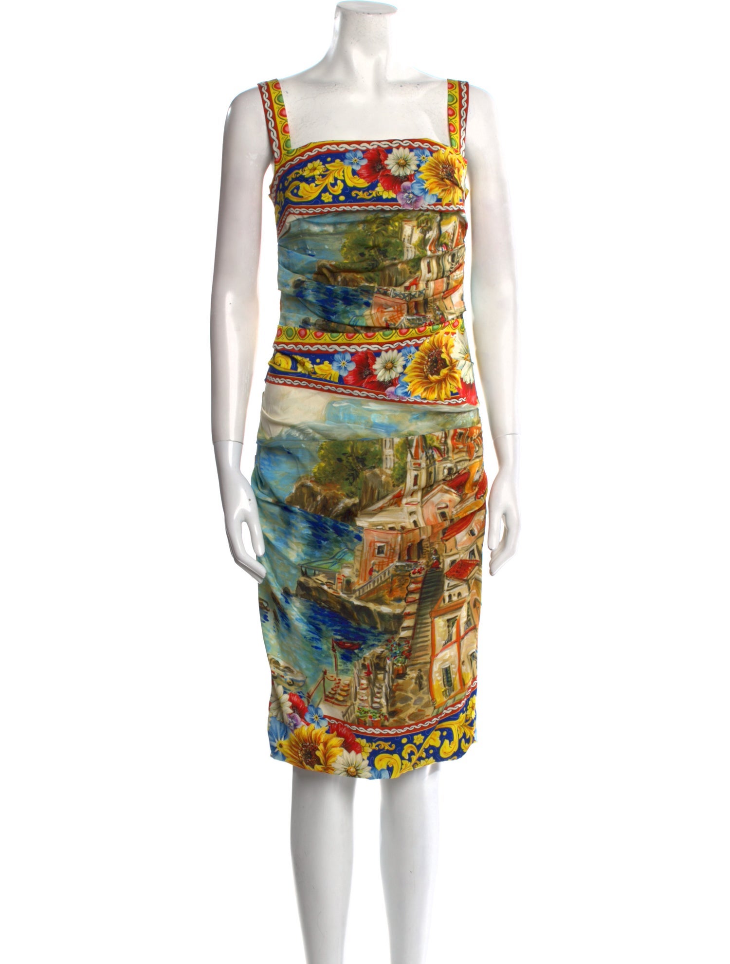 Dolce & Gabbana Silk Mini Dress