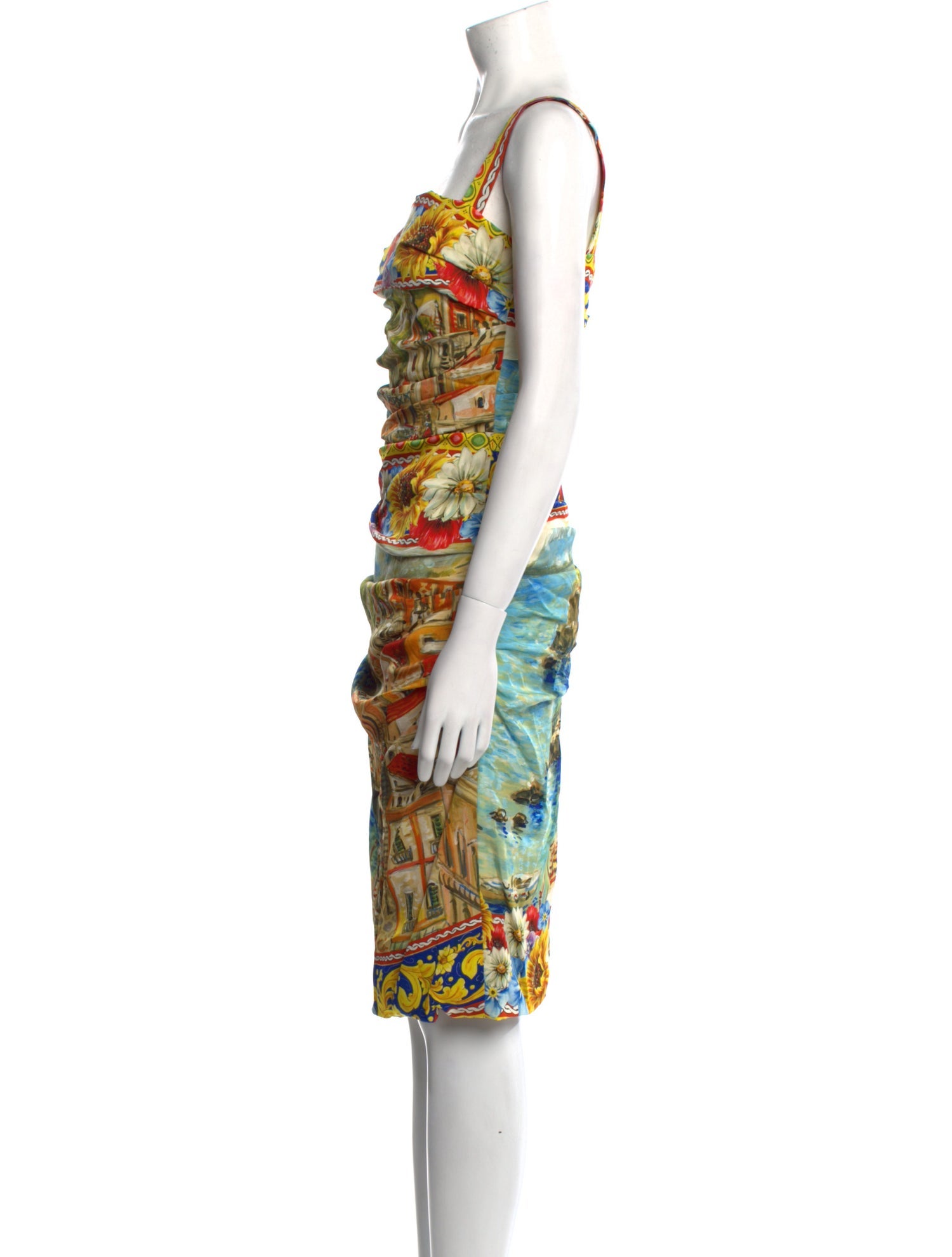 Dolce & Gabbana Silk Mini Dress