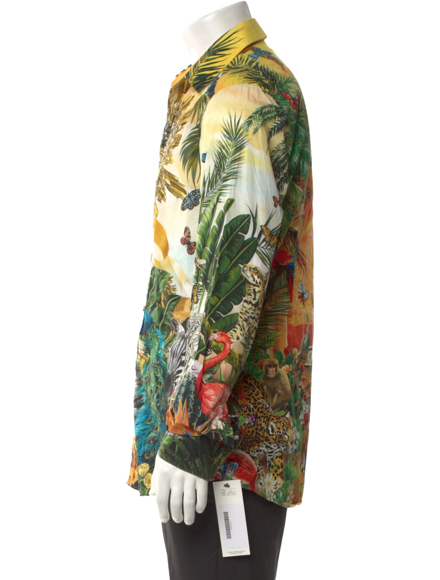 Dolce & Gabbana Printed Long Sleeve Shirt