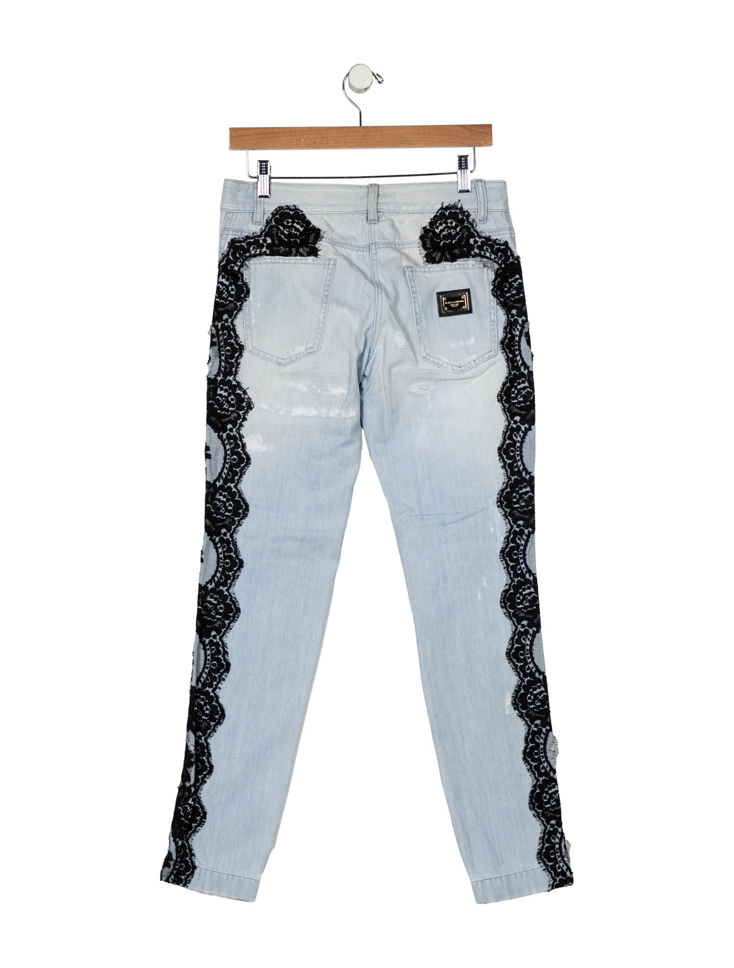 Dolce & Gabbana Low-Rise Straight Leg Jeans