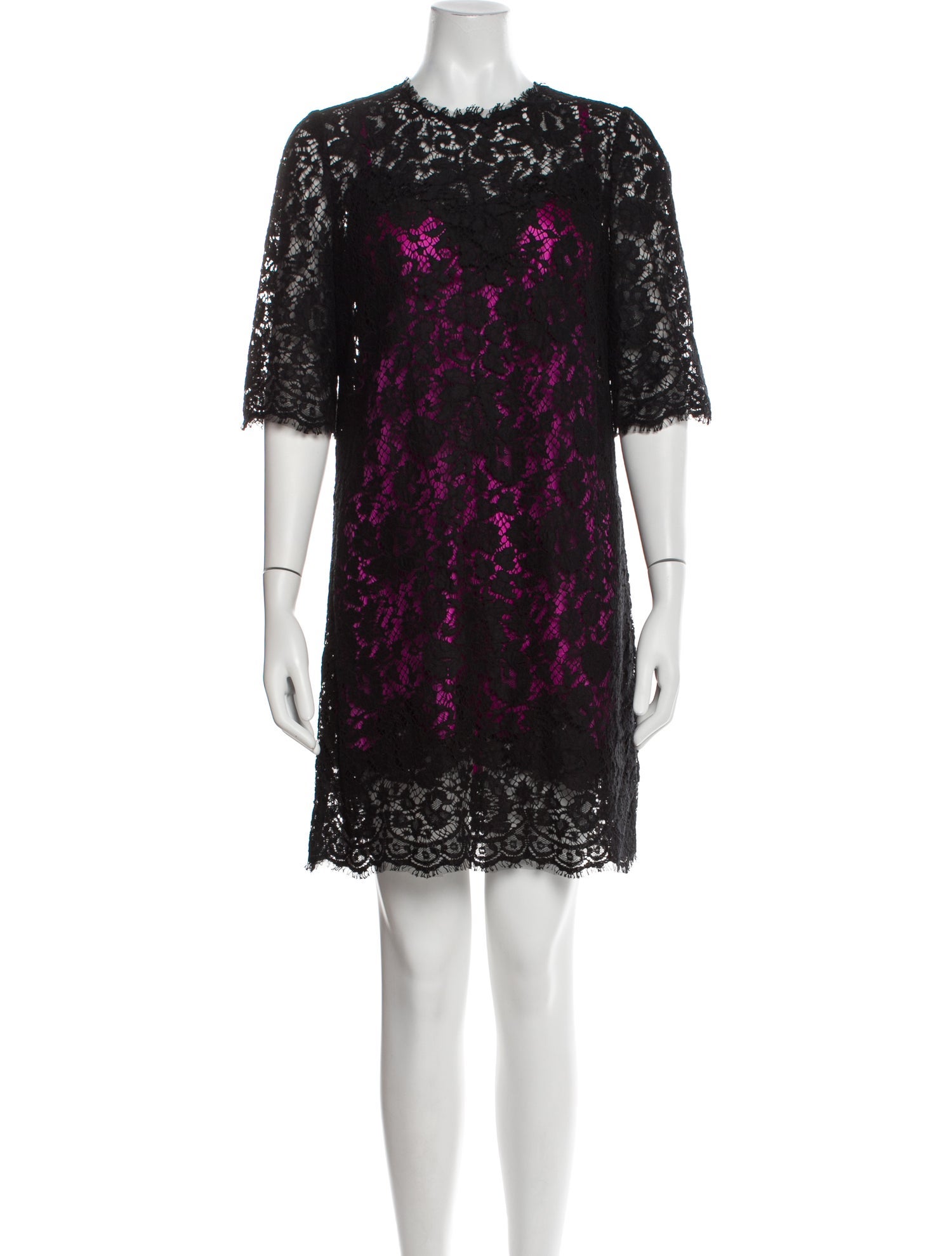 Dolce & Gabbana Lace Mini Dress