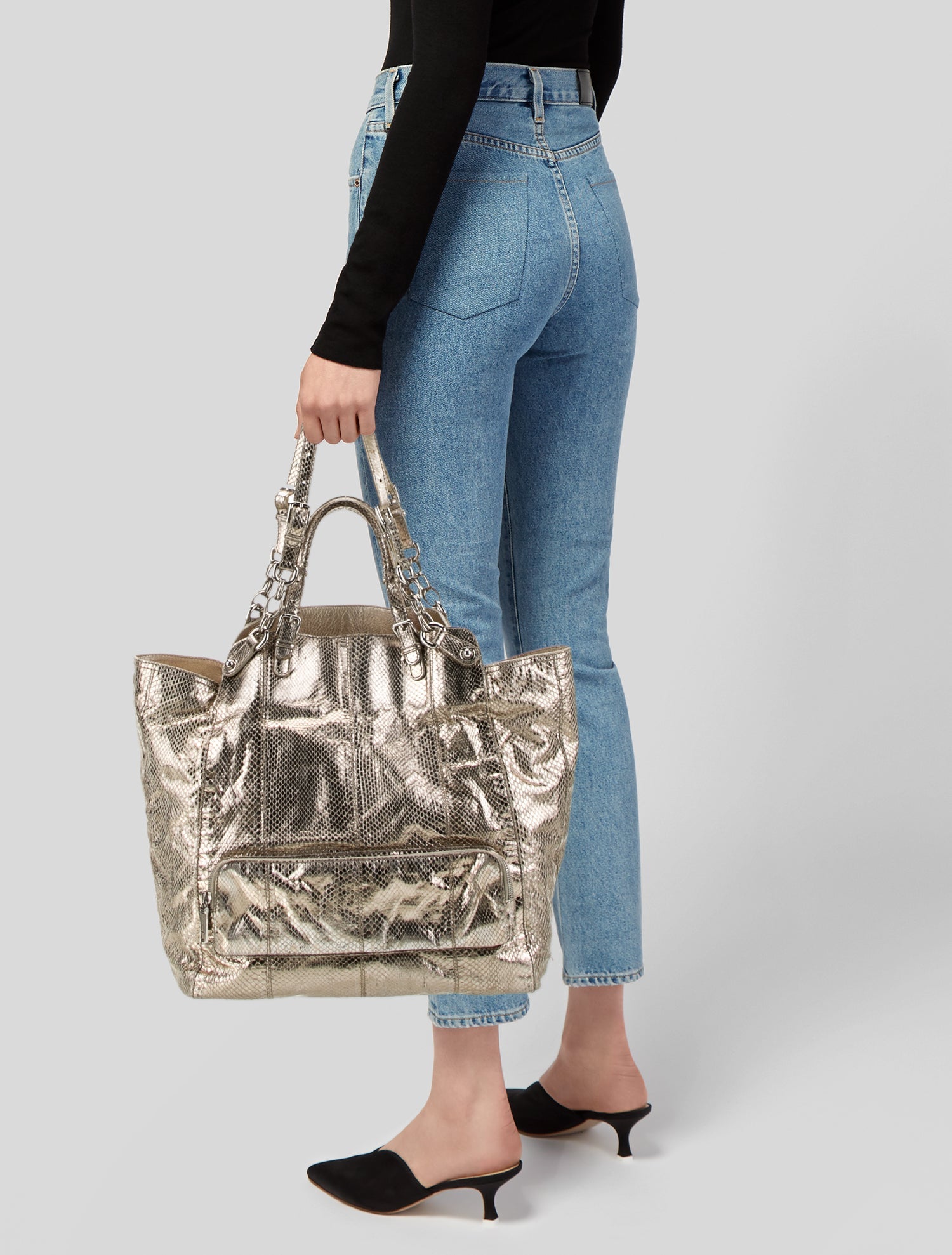 Dolce & Gabbana Snakeskin Tote
