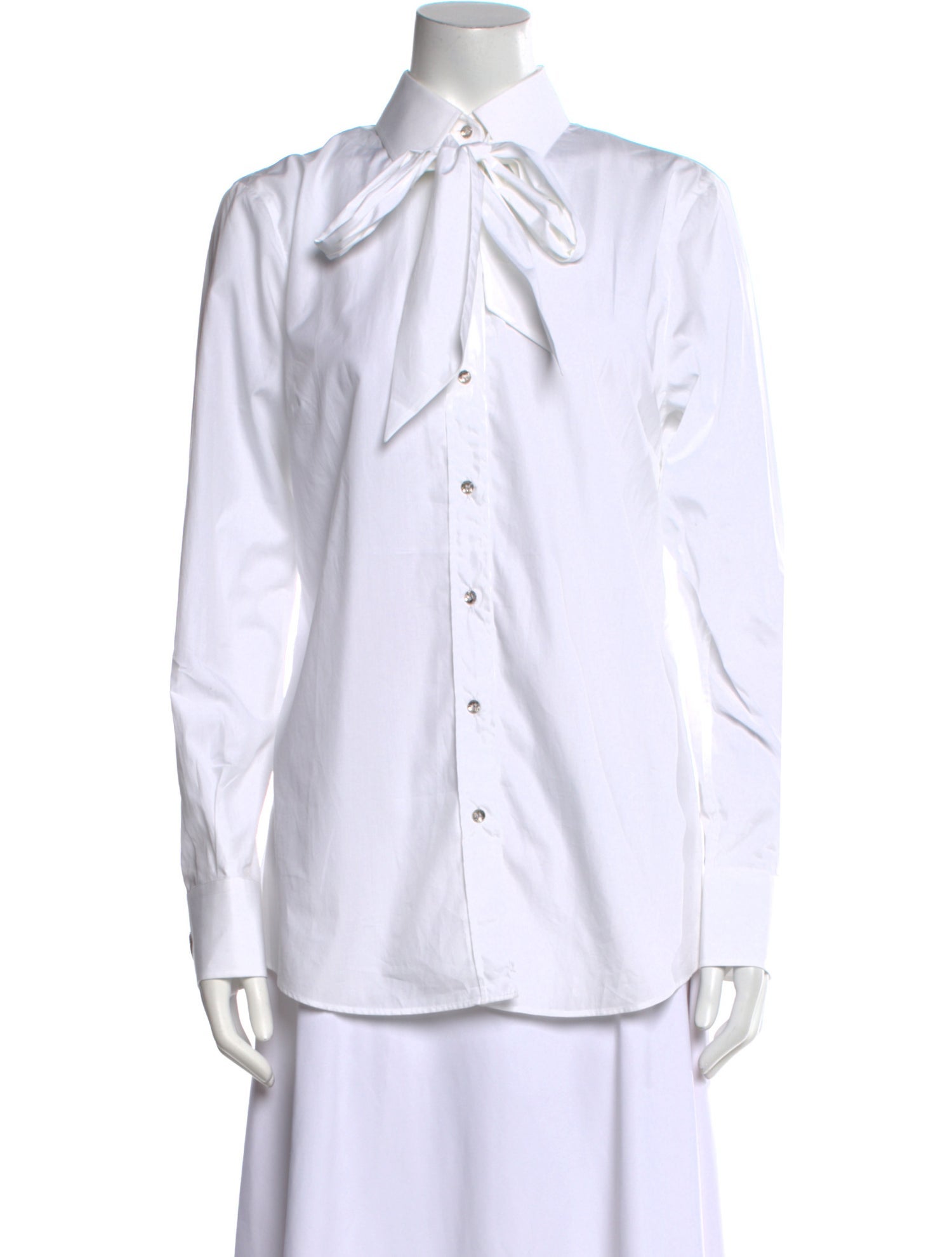 Dolce & Gabbana Long Sleeve Button-Up Top