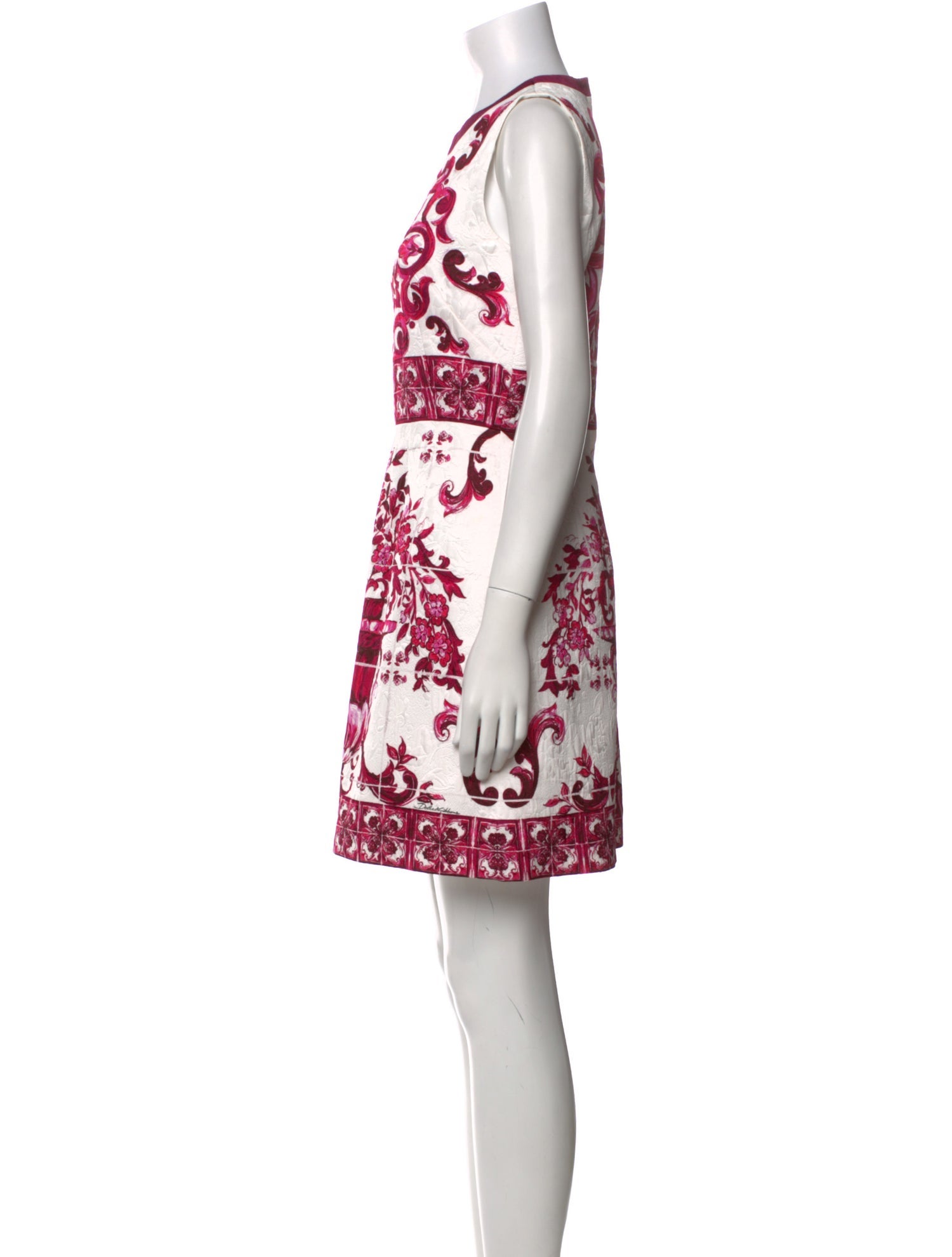 Dolce & Gabbana Printed Mini Dress