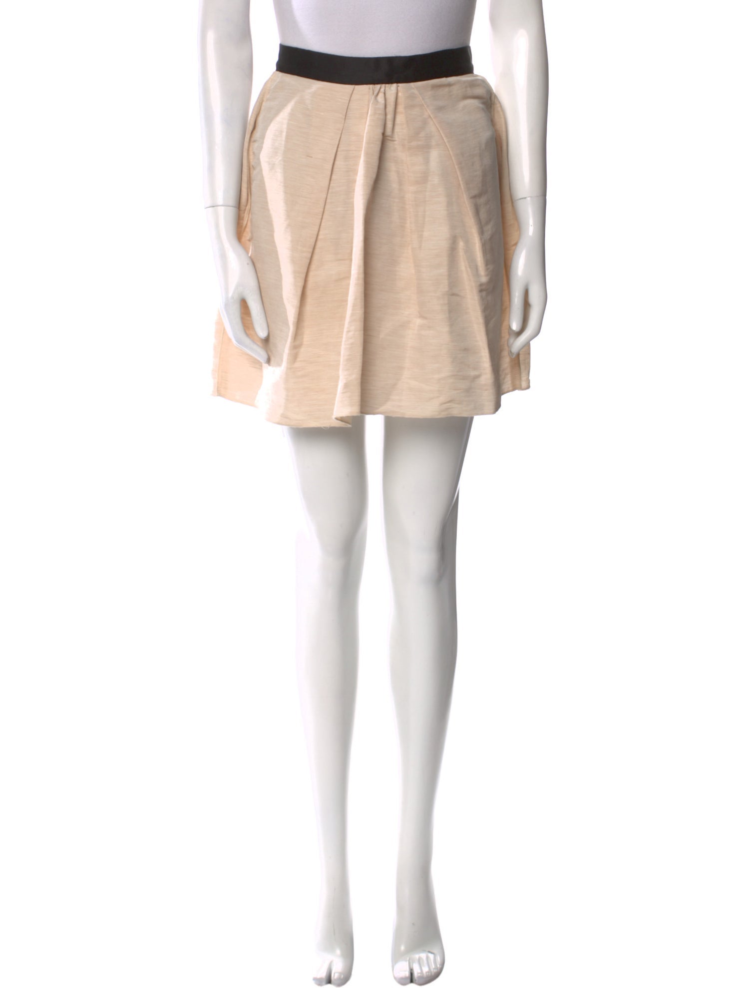 Dolce & Gabbana Linen Mini Skirt