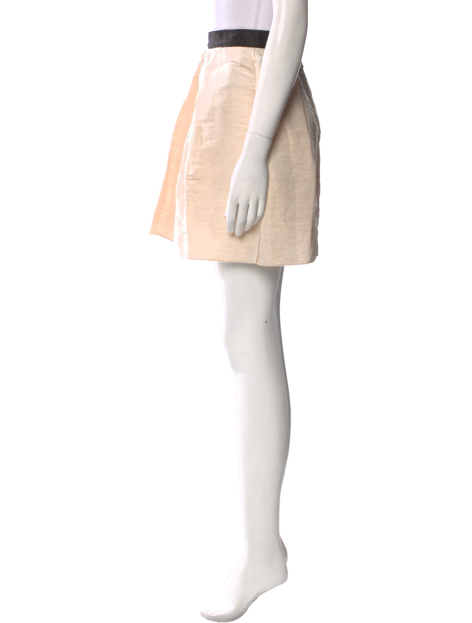 Dolce & Gabbana Linen Mini Skirt