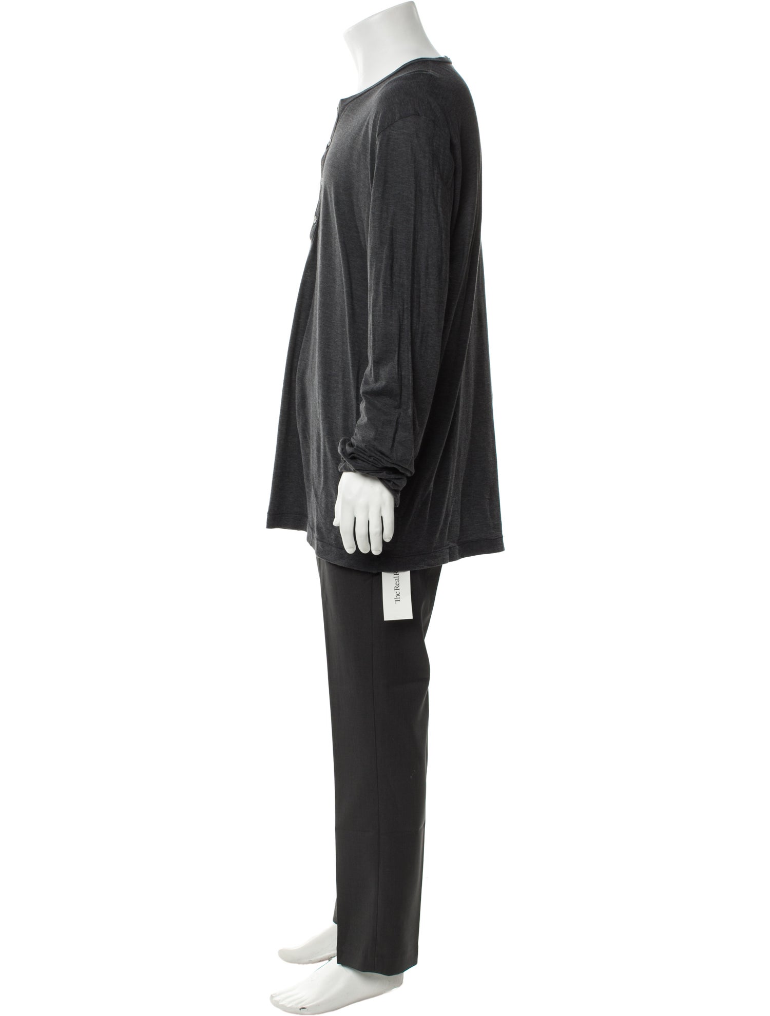 Dolce & Gabbana Crew Neck Long Sleeve Henley