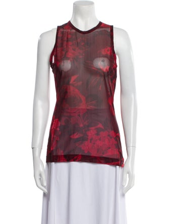 Dolce & Gabbana Silk Printed Top