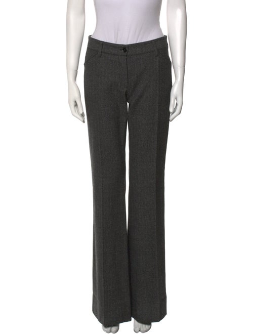 Dolce & Gabbana Wool Wide Leg Pants