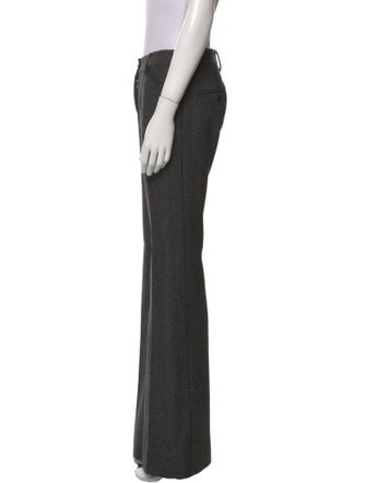 Dolce & Gabbana Wool Wide Leg Pants