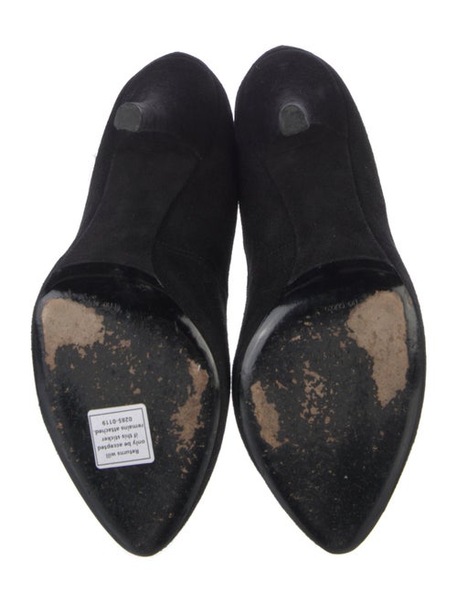 Dolce & Gabbana Suede Lace Pattern Pumps