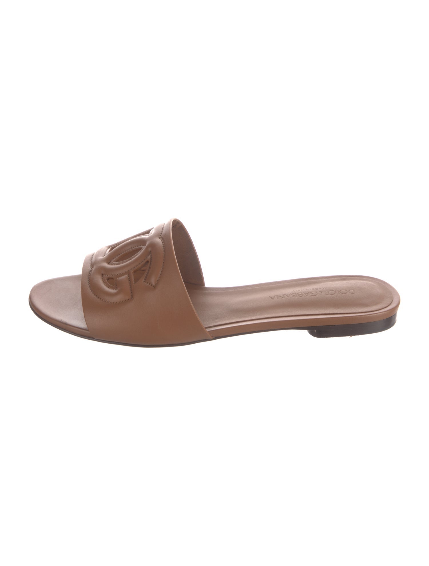 Dolce & Gabbana Leather Slides