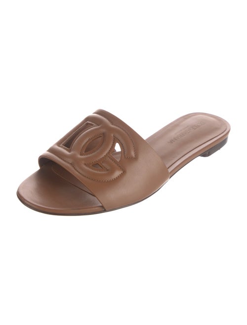 Dolce & Gabbana Leather Slides