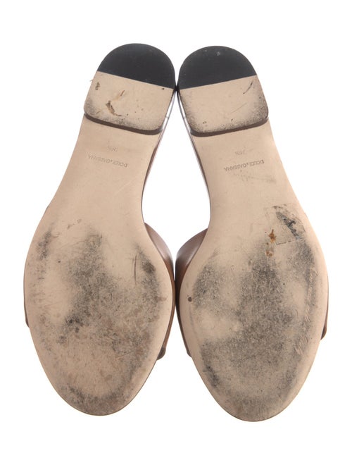 Dolce & Gabbana Leather Slides