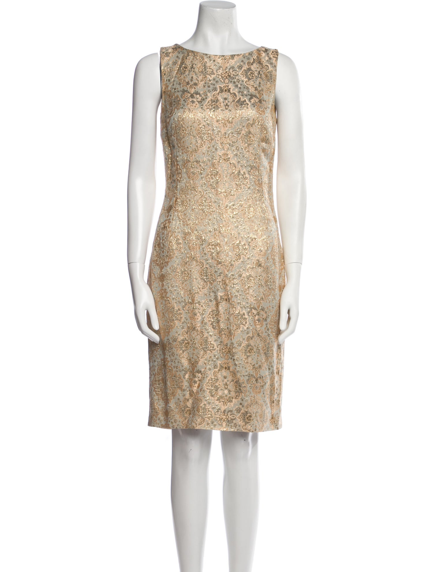 Dolce & Gabbana Patterned Knee-Length Dress