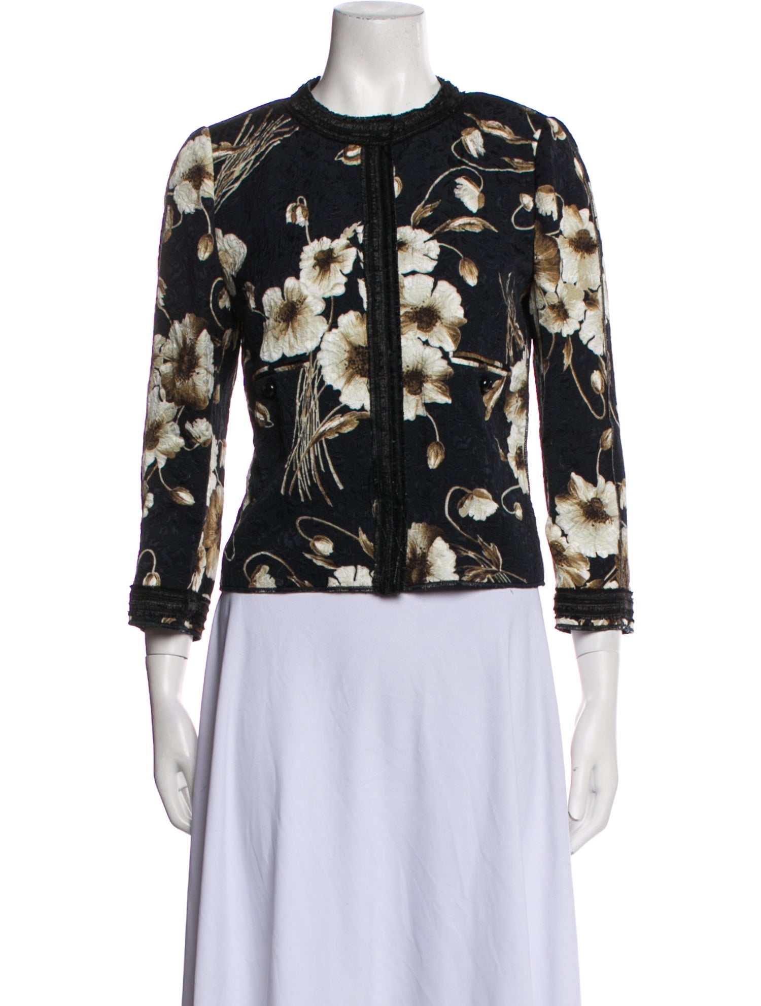 Dolce & Gabbana Floral Print Jacket