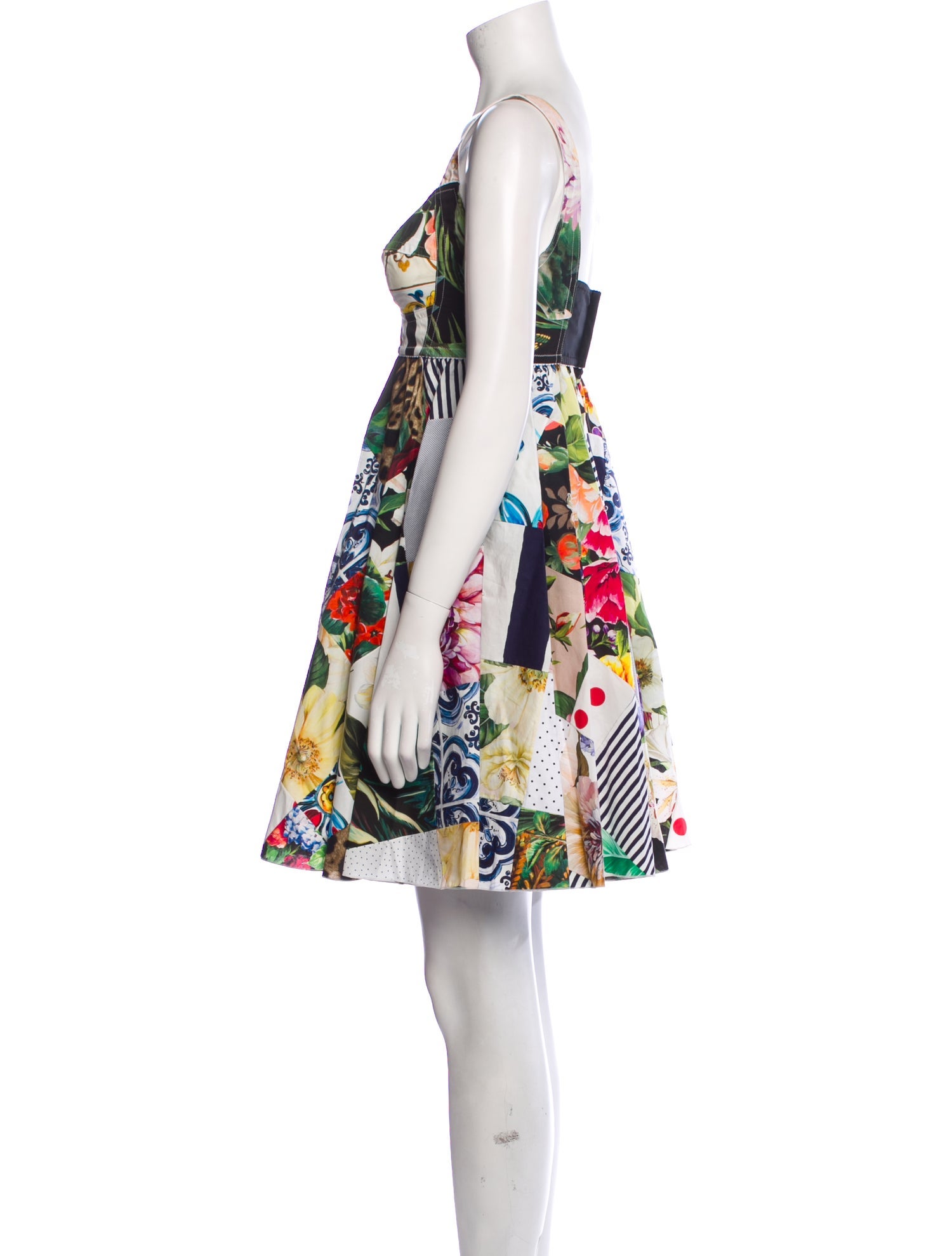 Dolce & Gabbana Printed Mini Dress