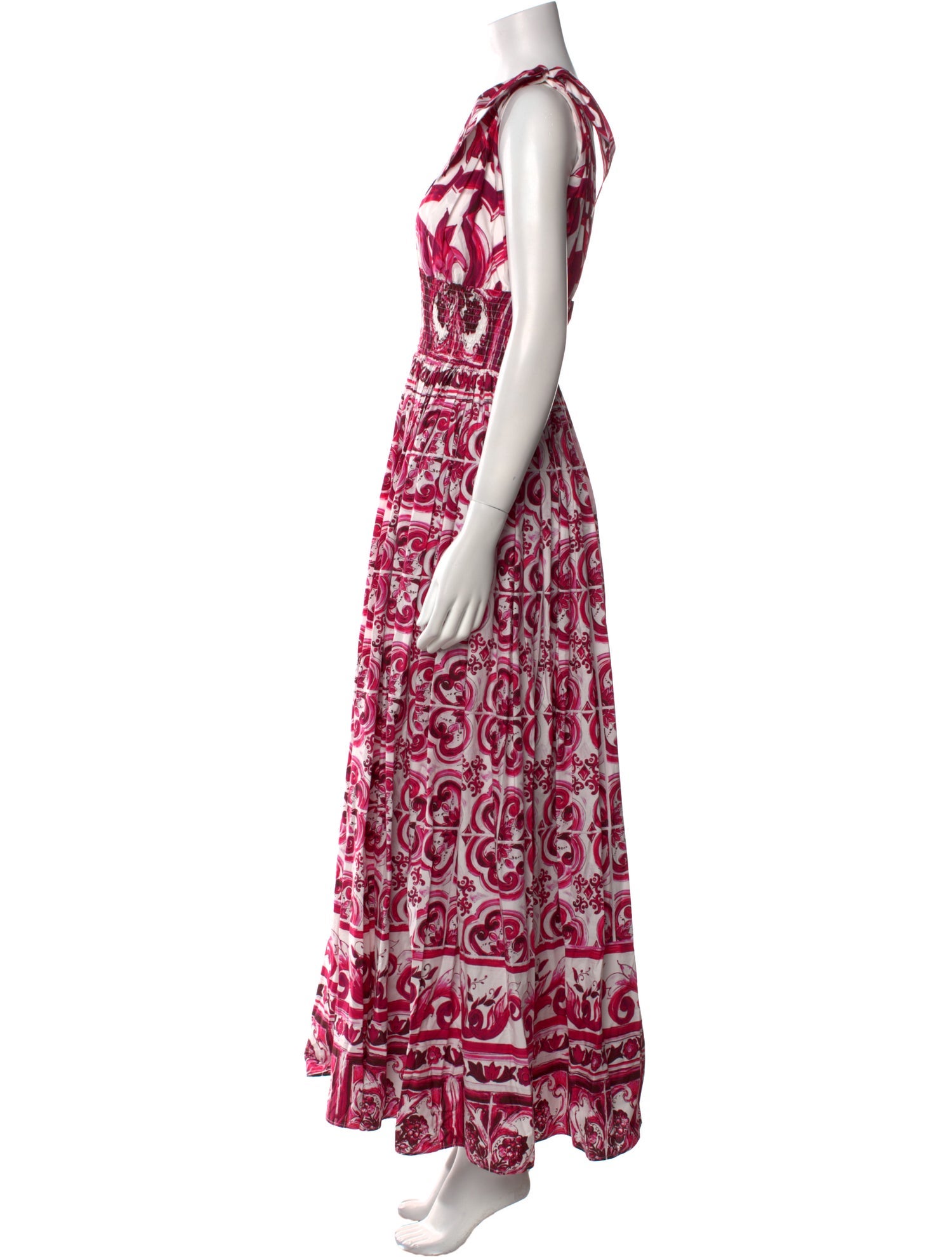 Dolce & Gabbana Printed Long Dress